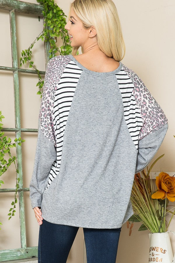 Oversized Dolman Sleeve Tunic