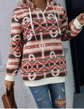 Load image into Gallery viewer, Quarter-Zip Long Sleeve Hoodie