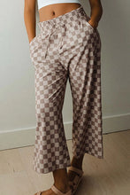 Load image into Gallery viewer, CHECKERED PANTS **SHIPPING EXPECTED TO BEGIN ON DATE 4/23**