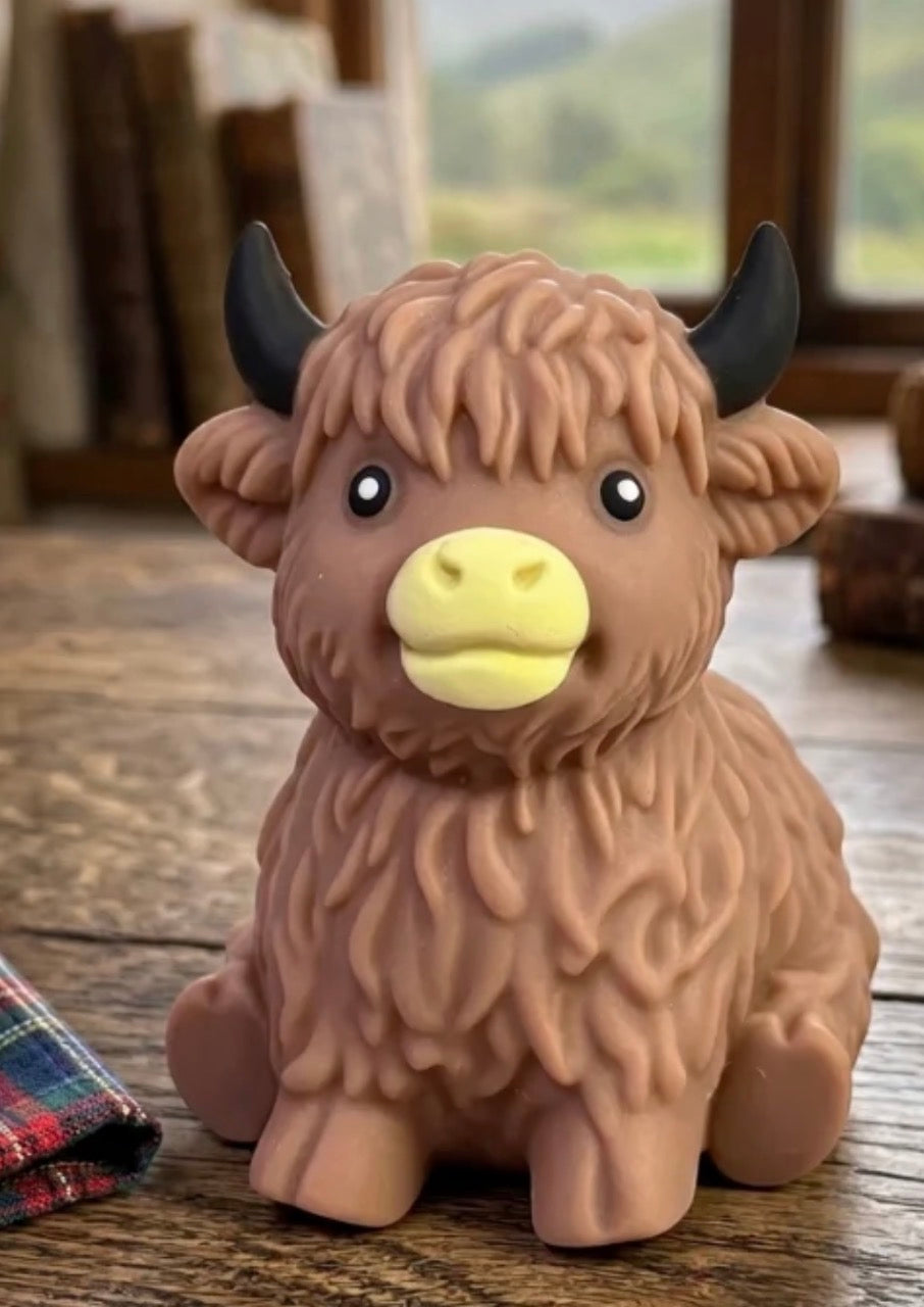 ETA 9/8-9/22 Highland Cow Squishy Toy