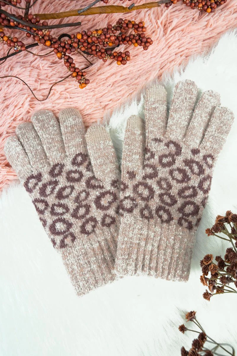 Beige Gloves