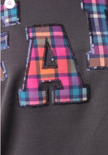 Load image into Gallery viewer, Fall Plaid Patch Pullover