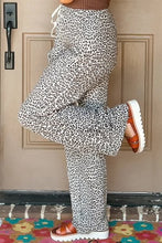 Load image into Gallery viewer, WILD BROWN LEOPARD LOOSE PANTS **SHIPPING EXPECTED TO BEGIN ON DATE 7/23**