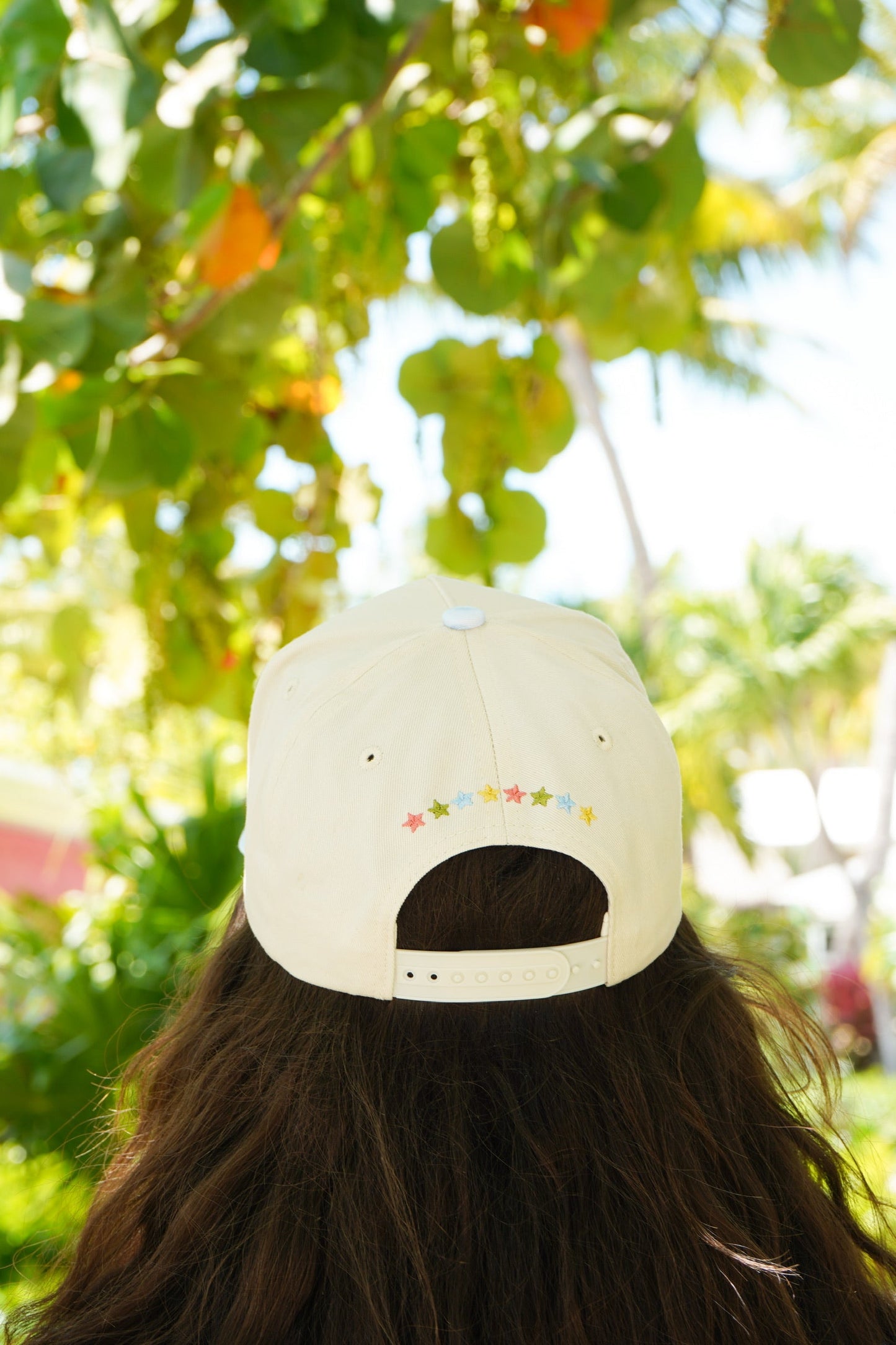 Take it Easy - Blue Striped Trucker Hat KenzKustomz
