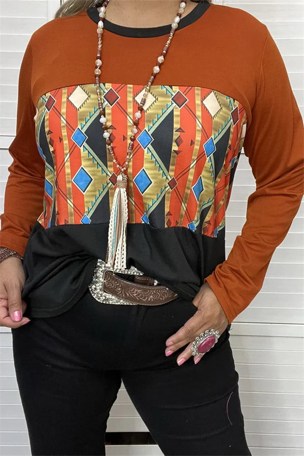 Western Aztec Top