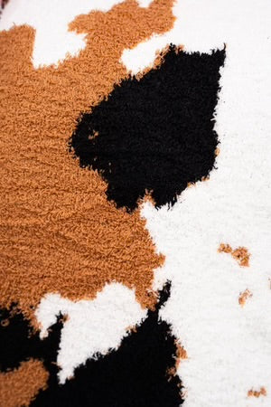 COZY CUDDLES SIMPLY MOO-VELOUS BLANKET