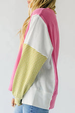 Load image into Gallery viewer, LEILANI PINK WAFFLE KNIT TOP**SHIPPING EXPECTED TO BEGIN ON DATE 10/27**