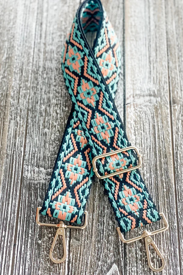 Coral Flair Crossbody Strap