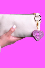 Load image into Gallery viewer, ONE CHARM ALARM CRYSTAL HEART EMERGENCY ALARM & LIGHT - SHIPS ASSORTED