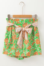 Load image into Gallery viewer, Green and Orange Floral Shorts May.