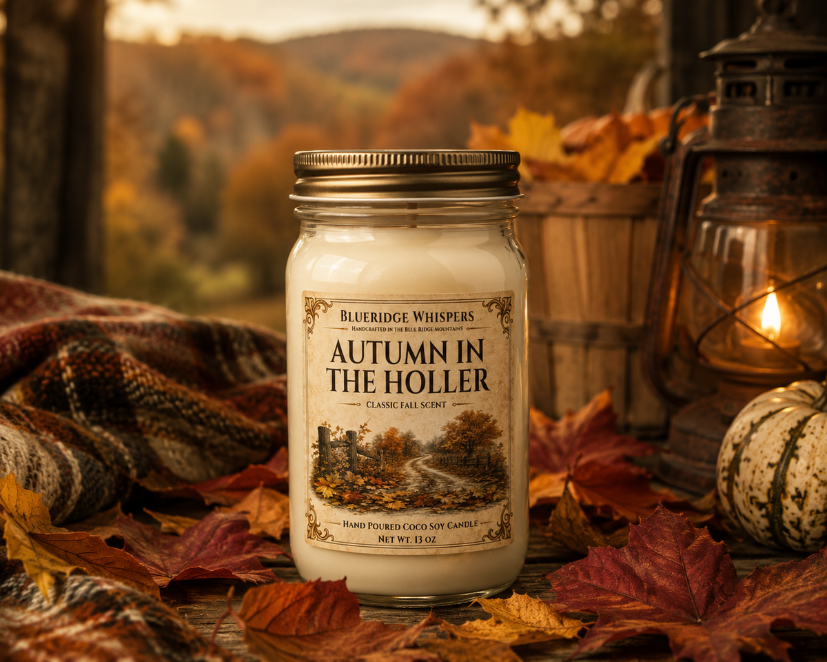 Autumn in the Holler – Fallen Leaves Coco-Soy Candle