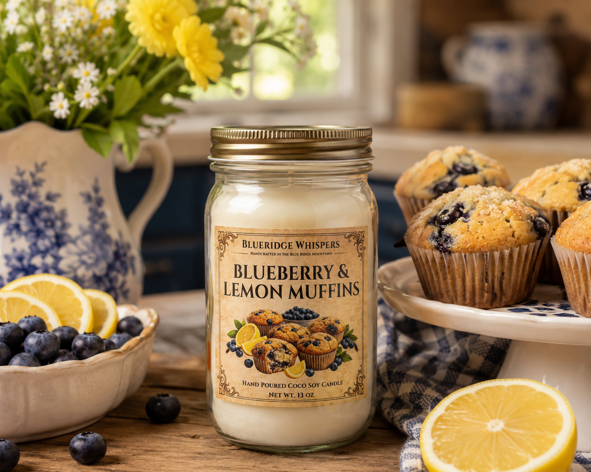 Blueberry & Lemon Muffins – Bakery Coco-Soy Candle
