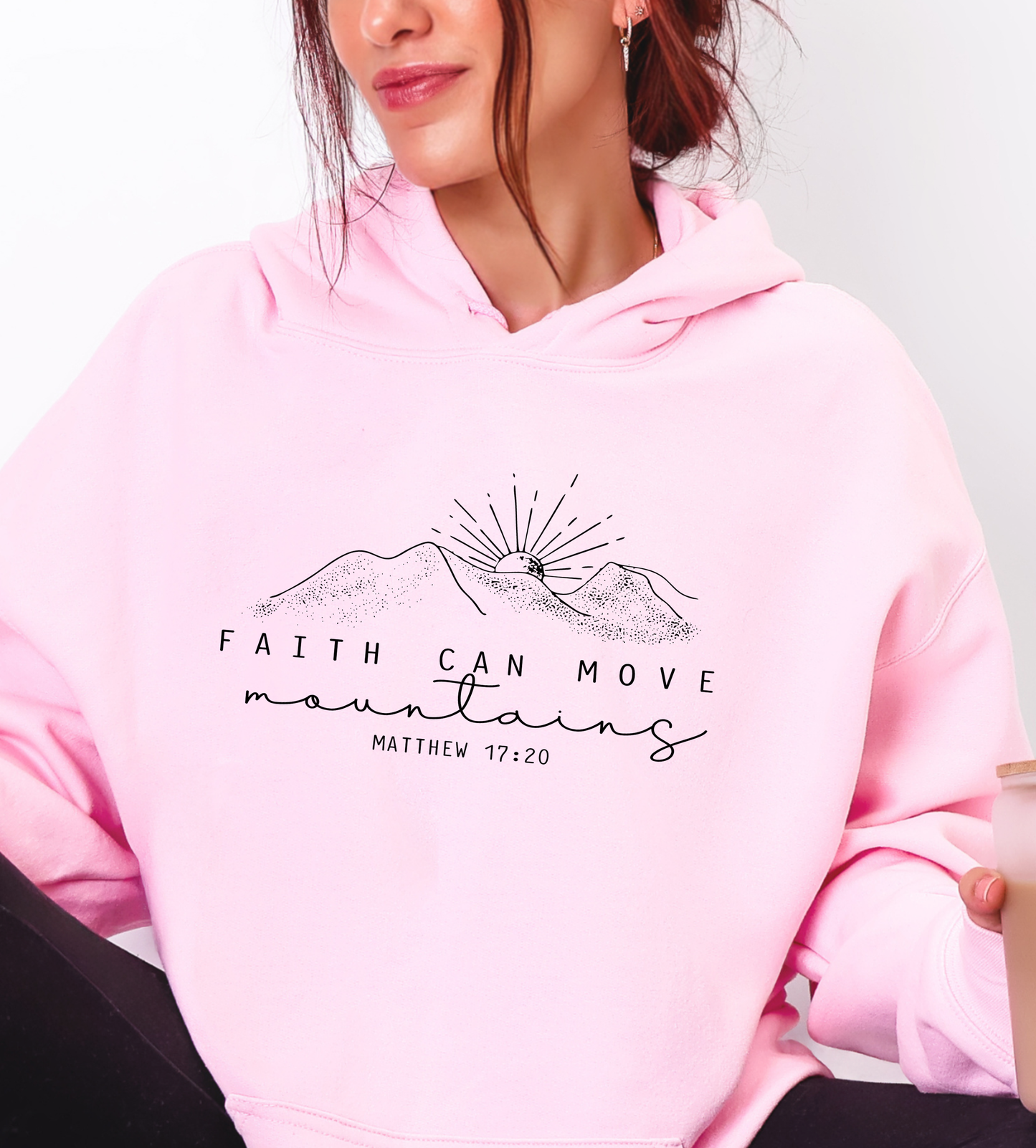 Faith Moves Mountains Hoodie