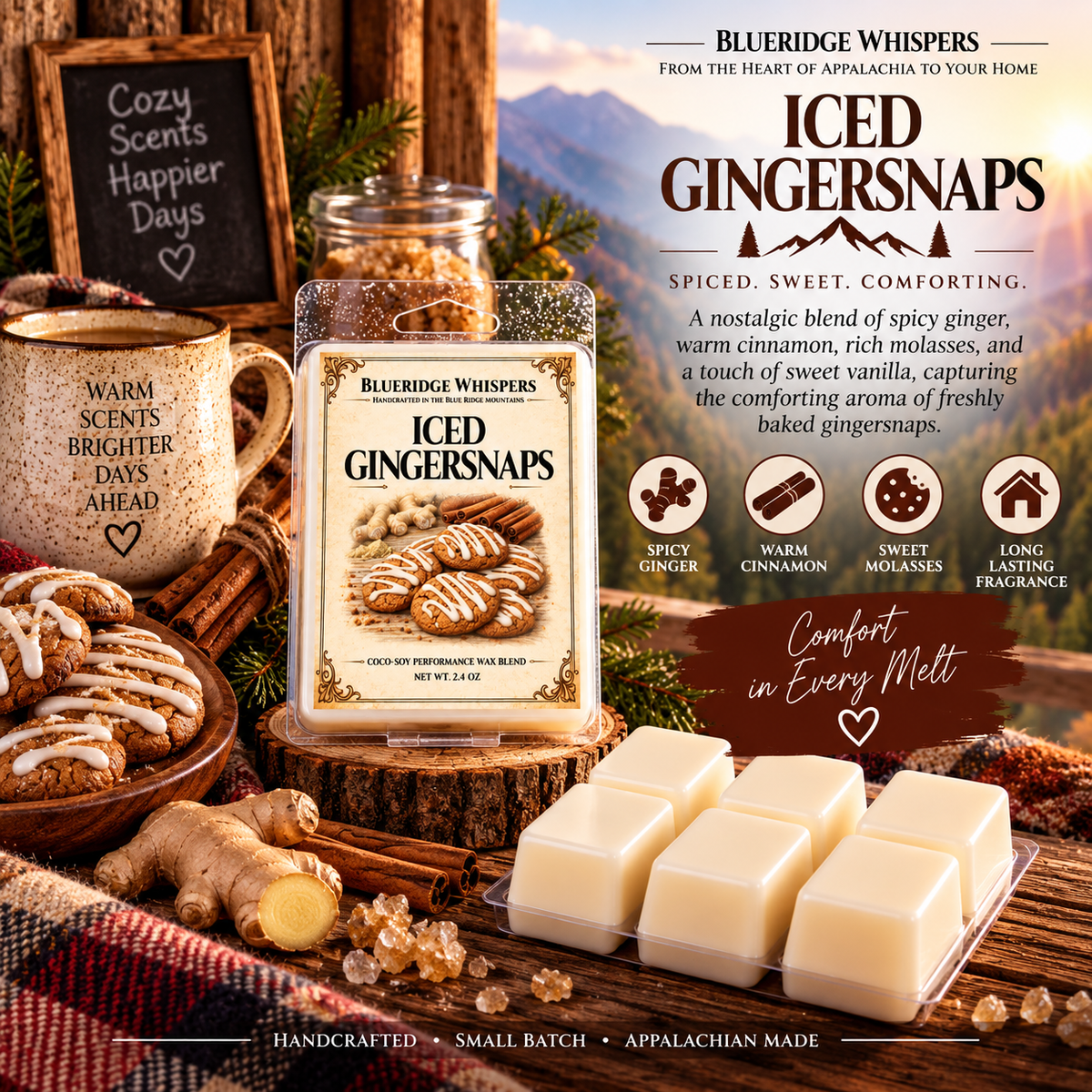 Iced Gingersnaps