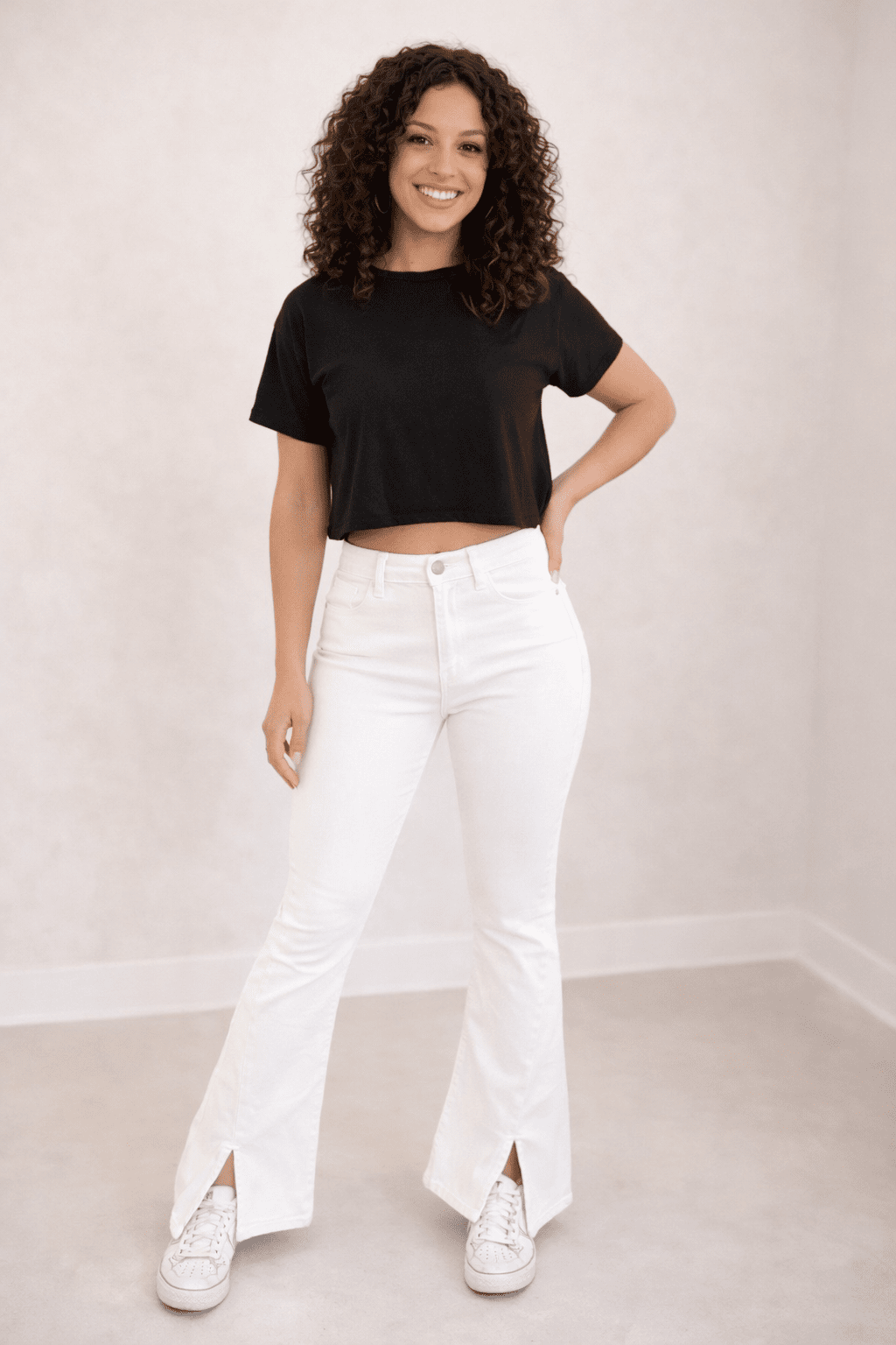 Spencer Split Hem Bells Girl Code Couture