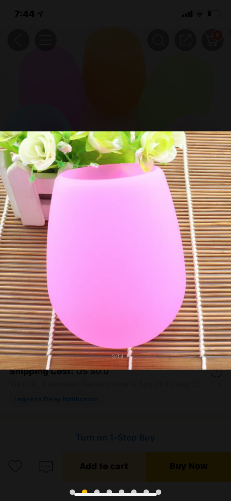 Silicone Stemless Wine Tumbler Cups RTS