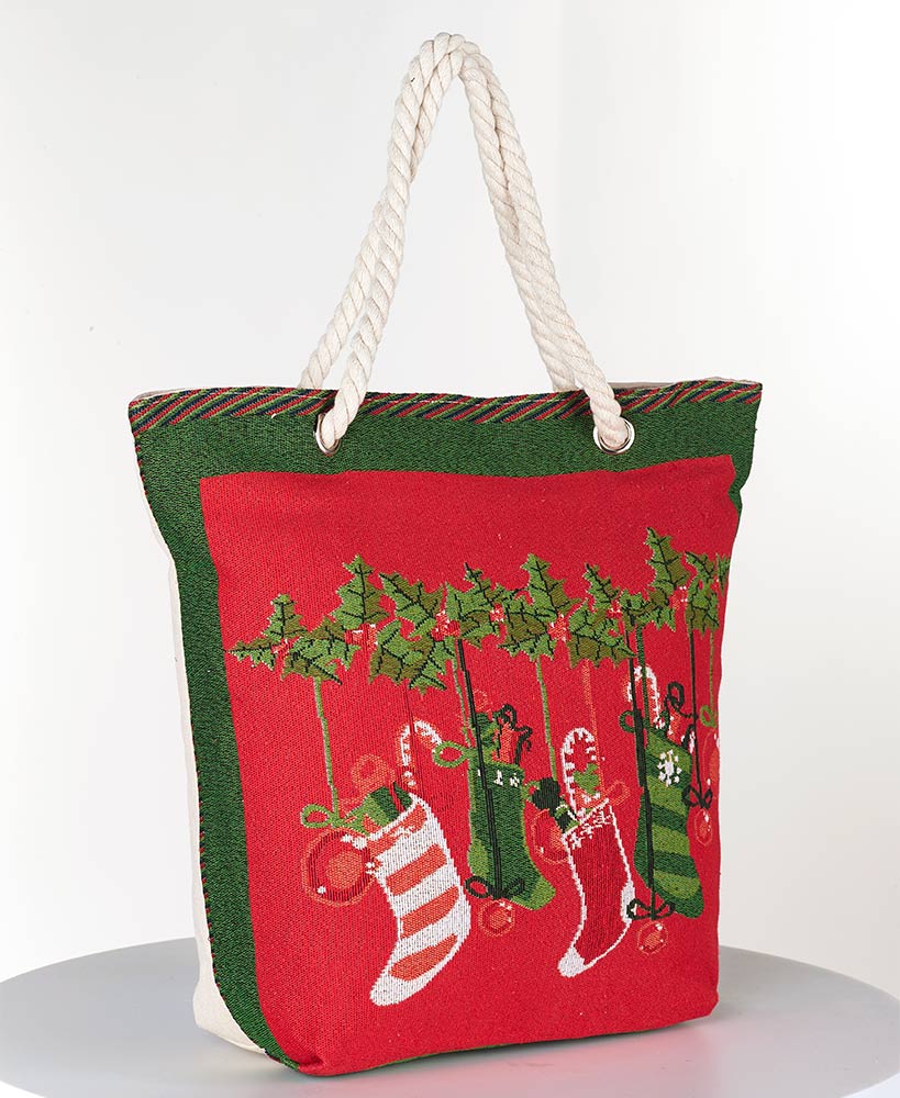 HOLIDAY THEMED TOTE BAGS RTS