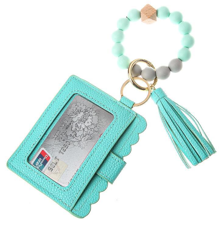 ID/CREDIT CARD WALLETS WITH SILICONE BANGLES RTS