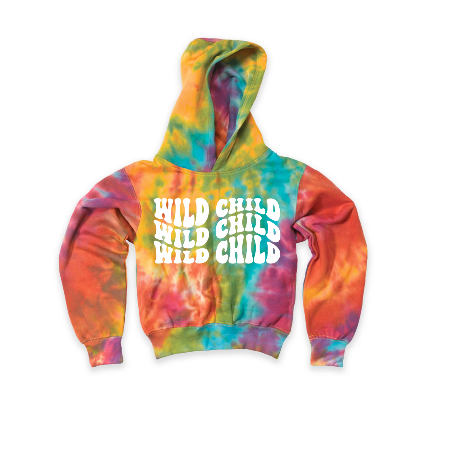 Wild Child YOUTH- Tie Dye hoodie Dropship