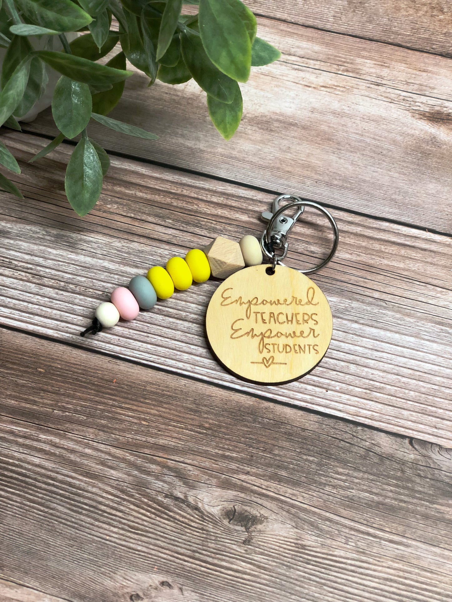 Pencil keychain