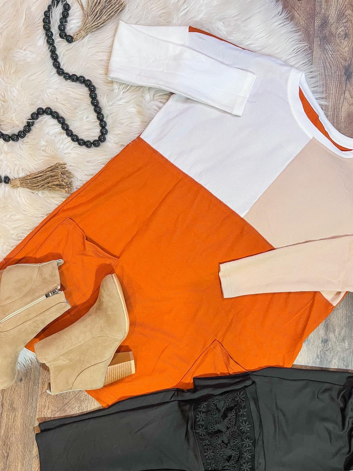 Tunic Color Block