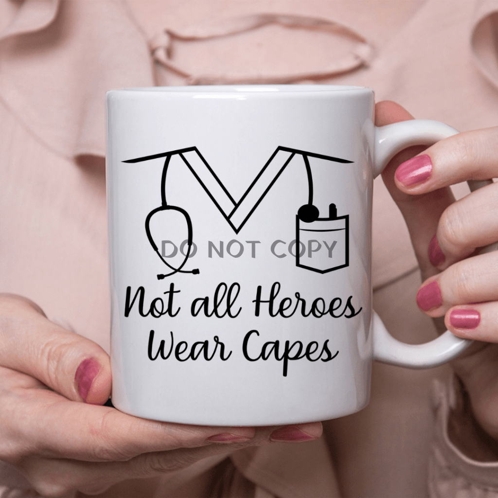 Not All Heros Ceramic Mug 11Oz Mug