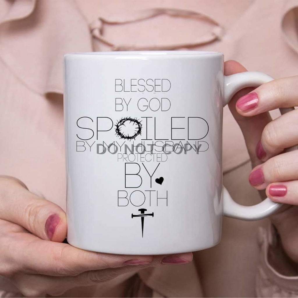 Protected By Both Ceramic Mug 11Oz Mug