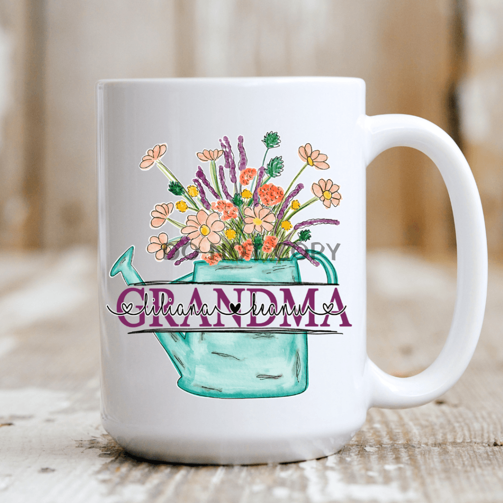 Watering Can Custom Mug
