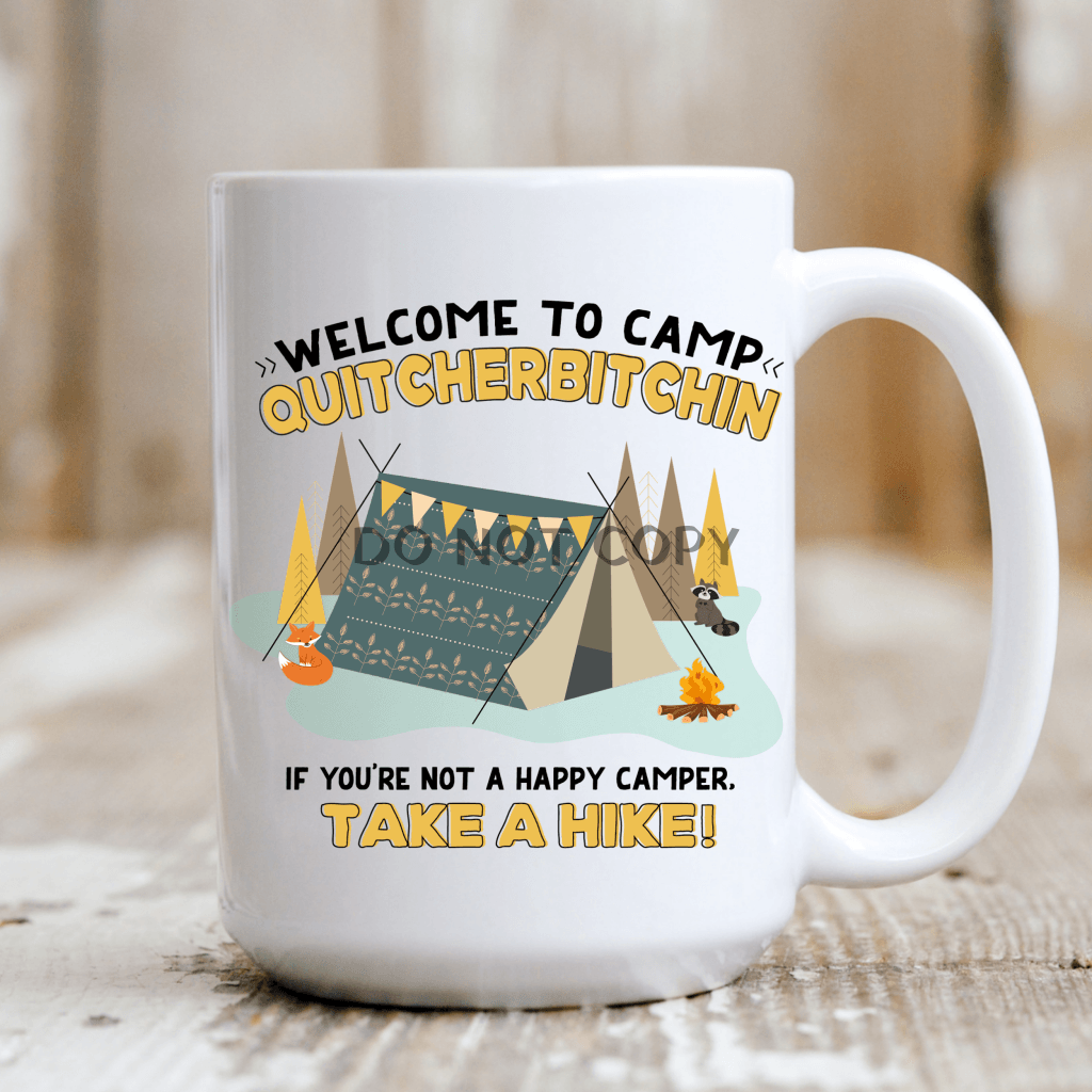 Welcome To Camp Ceramic Mug 15Oz Mug