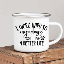 Load image into Gallery viewer, Work So My Dogs Mug