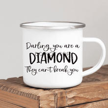 Load image into Gallery viewer, Youre A Diamond Enamel Mug Mug