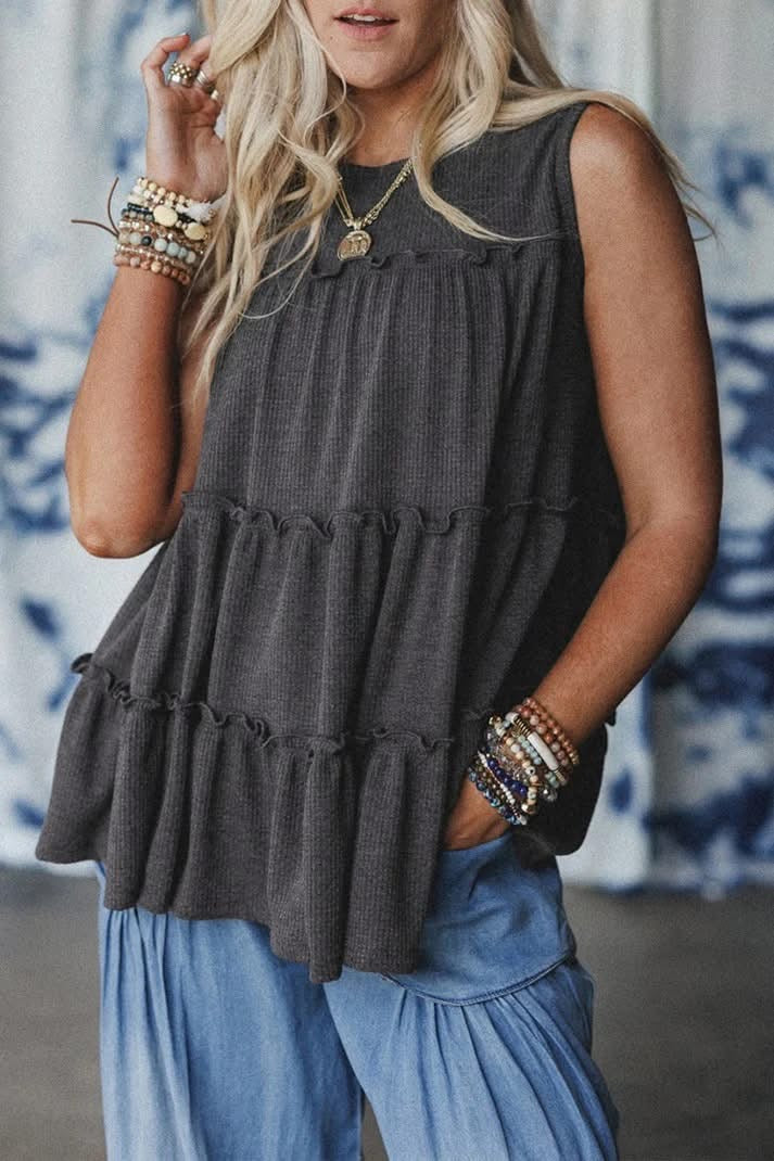 Frilled Tank Top