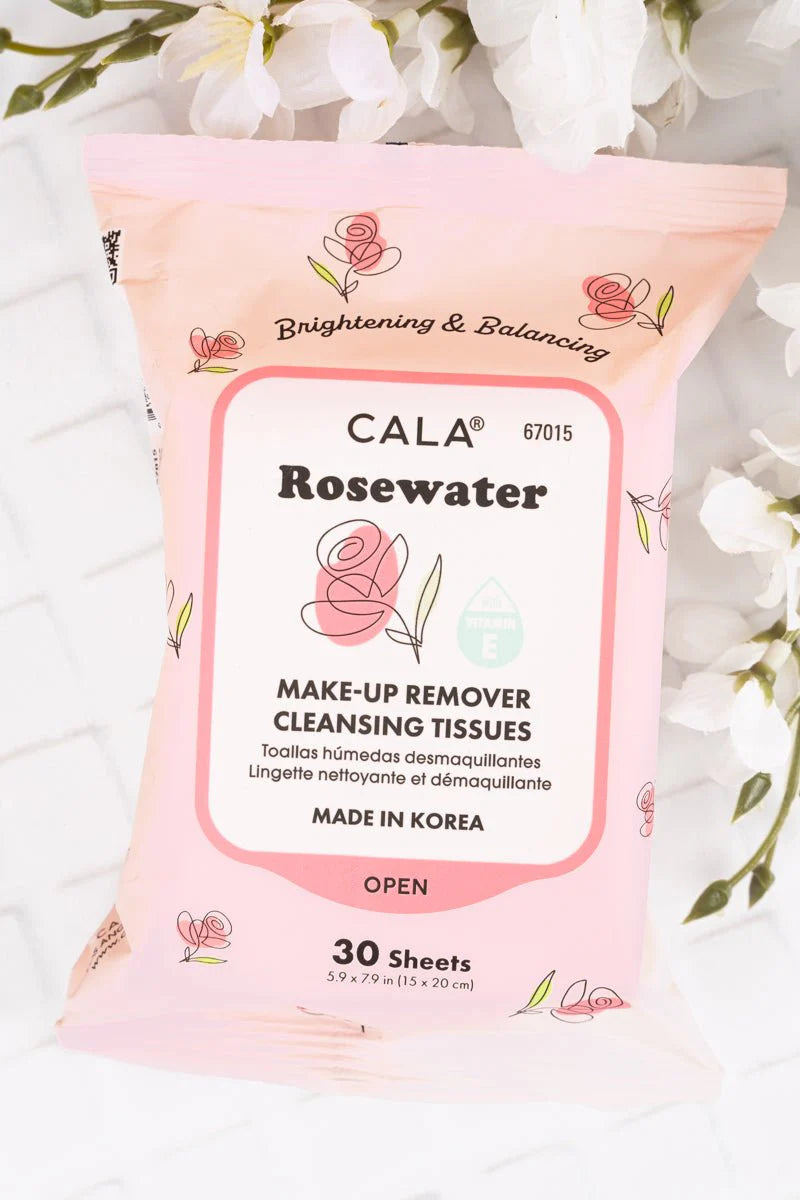 Rosewater Makeup Sheet Pack