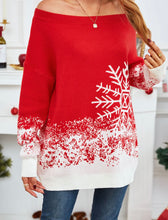 Load image into Gallery viewer, Off-Shoulder Long Sleeve Sweater
