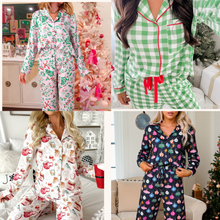 Load image into Gallery viewer, Christmas Pajamas *Multiple Styles* RTS
