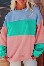 Load image into Gallery viewer, Colorblock Patchwork Sweatshirt
