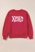 Load image into Gallery viewer, Valentine&#39;s Day XOXO Chenille Sweatshirt
