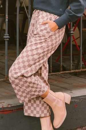 CHECKERED PANTS **SHIPPING EXPECTED TO BEGIN ON DATE 4/23**