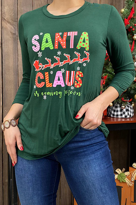 Santa Claus graphic Longsleeves