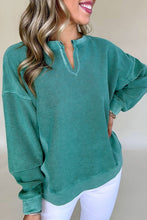 Load image into Gallery viewer, MAINE MORNINGS AQUA BLUE SWEATSHIRT **SHIPPING EXPECTED TO BEGIN ON DATE 10/15**
