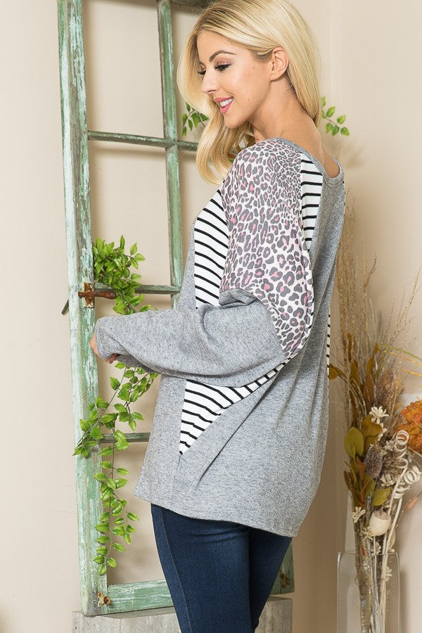Oversized Dolman Sleeve Tunic