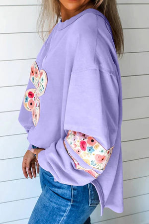 IN FULL BLOOM WISTERIA PULLOVER **SHIPPING EXPECTED TO BEGIN ON DATE 9/10**