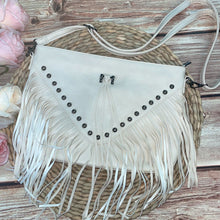 Load image into Gallery viewer, Studded Soft Leather Tassel Bag
