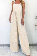 CHECK OFF ALL THE BOXES BEIGE JUMPSUIT **SHIPPING EXPECTED TO BEGIN ON DATE 4/8**