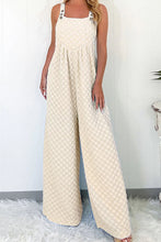 Load image into Gallery viewer, CHECK OFF ALL THE BOXES BEIGE JUMPSUIT **SHIPPING EXPECTED TO BEGIN ON DATE 4/8**
