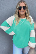 Aruba Blue Colorblock
Cross Seam Plus Sweatshirt