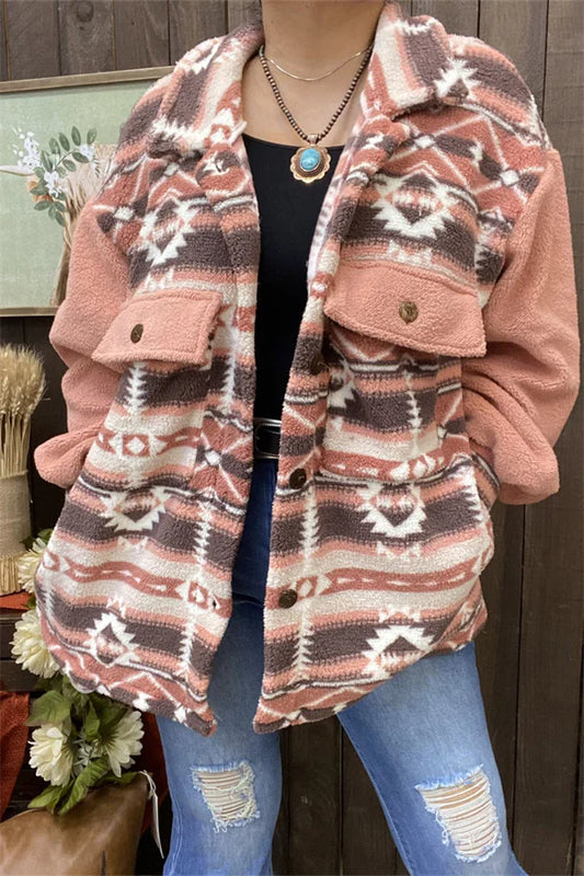 Aztec Serape Shacket