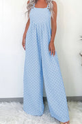 CHECK OFF ALL THE BOXES BEAU BLUE JUMPSUIT **SHIPPING EXPECTED TO BEGIN ON DATE 3/5**