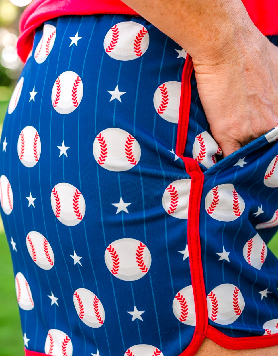 Out Of Your League Baseball Drawstring Everyday Shorts (Preorder)