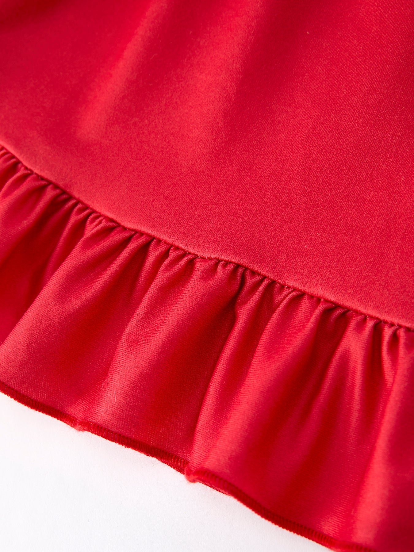 Valentine's Day Three-Piece Solid Red, Pink, Striped Dress